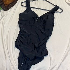 NWT Medium Black Kona Sol One Piece Swimsuit